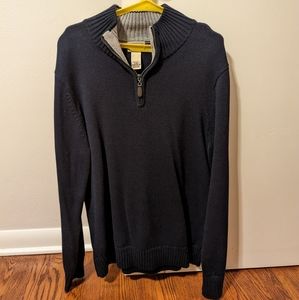 Ll Bean quarter zip sweater